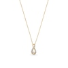 Thumbnail Image 0 of 1/5 CT. T.W. Diamond Infinity Pendant in 10K Gold