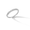 Thumbnail Image 2 of 1/5 CT. T.W. Multi-Diamond Eleven Stone Stackable Anniversary Band in 10K White Gold