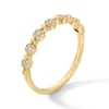 Thumbnail Image 3 of 1/6 CT. T.W. Multi-Diamond Seven Stone Stackable Anniversary Band in 10K Gold