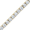 Thumbnail Image 2 of 1 CT. T.W. Diamond Tennis Bracelet in 10K Gold - 7.25”