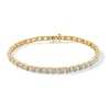 Thumbnail Image 1 of 5 CT. T.W. Certified Lab-Created Diamond Tennis Bracelet in 10K Gold (F/SI2) - 8.5”