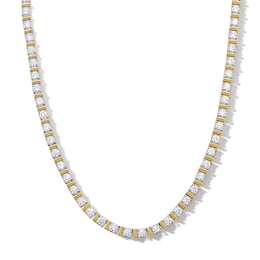 10 CT. T.W. Certified Lab-Created Diamond Tennis Necklace in 10K Gold (F/SI2) - 20”