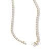 Thumbnail Image 3 of 10 CT. T.W. Certified Lab-Created Diamond Tennis Necklace in 10K Gold (F/SI2) - 20”