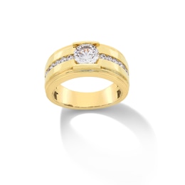 2 CT. T.W. Certified Lab-Created Diamond Channel-Set Ring in 10K Gold (F/SI2)