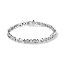 3 CT. T.W. Certified Lab-Created Diamond Miracle Tennis Bracelet in Sterling Silver (F/SI2) - 7.25&quot;