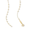 Thumbnail Image 1 of Diamond Accent Beaded Rosary Necklace in 10K Gold - 18.5"