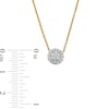 Thumbnail Image 4 of 1/5 CT. T.W. Multi-Diamond Frame Pendant in 10K Gold