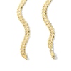 Thumbnail Image 2 of 9.5mm Concave Curb Chain Necklace in Solid 10K Gold - 22”