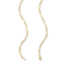 Thumbnail Image 2 of 4.0mm Concave Figaro Chain Necklace in Solid 10K Gold - 24”