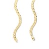 Thumbnail Image 2 of 6.9mm Concave Curb Chain Necklace in Solid 10K Gold - 20”