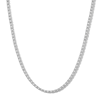 Thumbnail Image 1 of 10 CT. T.W. Certified Lab-Created Diamond Tennis Necklace in 10K White Gold (I/SI2)