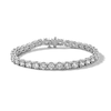 Thumbnail Image 1 of 10 CT. T.W. Certified Lab-Created Diamond Tennis Bracelet in 10K White Gold (I/SI2)