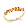 Thumbnail Image 1 of Citrine Eight Stone Ring in 14K Gold