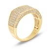 Thumbnail Image 2 of 2 CT. T.W. Diamond Multi-Row Ring in 10K Gold