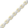 Thumbnail Image 2 of 1/3 CT. T.W. Diamond Link Bracelet in Solid Stainless Steel and Yellow Ion Plate - 8.5&quot;