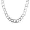 Thumbnail Image 1 of 12.2mm Hexagon Link Necklace in Solid Stainless Steel - 20&quot;