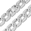 Thumbnail Image 2 of 12.2mm Hexagon Link Necklace in Solid Stainless Steel - 20&quot;