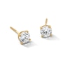 Thumbnail Image 1 of 3/4 CT. T.W. Certified Lab-Created Diamond Solitaire Stud Earrings in 14K Gold (F/SI2)