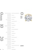 Thumbnail Image 2 of 1-1/2 CT. T.W. Certified Lab-Created Diamond Solitaire Stud Earrings in 14K Gold (F/SI2)