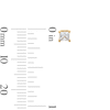 Thumbnail Image 2 of 1/2 CT. T.W. Princess-Cut Certified Lab-Created Diamond Solitaire Stud Earrings in 14K Gold (F/SI2)