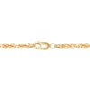 Thumbnail Image 3 of 3.0mm Glitter Rope Chain Necklace in Solid 14K Gold - 24&quot;