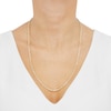 Thumbnail Image 4 of 3.0mm Glitter Rope Chain Necklace in Solid 14K Gold - 24&quot;