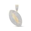 Thumbnail Image 1 of 1 CT. T.W. Diamond Football Necklace Charm in 10K Gold