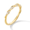 Thumbnail Image 3 of 1/5 CT. T.W. Diamond Trio Twist Band in 10K Gold