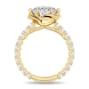 Thumbnail Image 4 of Enchanted Star Belle 3-7/8 CT. T.W. Certified Lab-Created Diamond Rose Engagement Ring in 14K Gold (F/VS2)