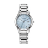 Thumbnail Image 1 of Ladies’ Citizen Eco-Drive® Dress Classic Watch with Blue Dial (Model: FE1241-71L)