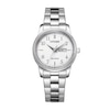 Thumbnail Image 1 of Ladies’ Citizen Eco-Drive® Dress Classic Watch with White Dial (Model: EW3261-57A)