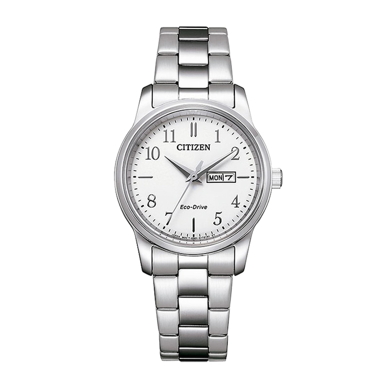 Main Image 1 of Ladies’ Citizen Eco-Drive® Dress Classic Watch with White Dial (Model: EW3261-57A)