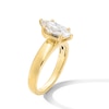 Thumbnail Image 2 of 2 CT. Marquise-Cut Certified Lab-Created Diamond Solitaire Engagement Ring in 14K Gold (F/VS2)