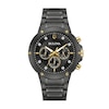 Thumbnail Image 1 of Men’s Bulova Classic Diamond Accent Black IP Chronograph Watch with Black Dial (Model: 98D190)