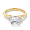 Thumbnail Image 1 of 1-3/4 CT. T.W. Certified Lab-Created Diamond Leaf-Sides Engagement Ring in 14K Gold (F/VS2)