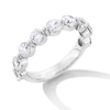 Thumbnail Image 3 of 2 CT. T.W. Certified Lab-Created Diamond Nine Stone Anniversary Band in 14K White Gold (F/VS2)