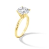 Thumbnail Image 2 of 3 CT. Certified Lab-Created Diamond Solitaire Engagement Ring in 14K Two-Tone Gold (F/VS2)