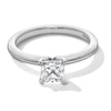 Thumbnail Image 1 of Vera Wang Love Collection 1 CT. Princess-Cut Diamond Solitaire Engagement Ring in 14K White Gold (I/SI2)