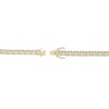 Thumbnail Image 3 of Diamond Accent Layered Chevron Link Bracelet in Sterling Silver with 18K Gold Plate - 7.25”