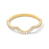 Thumbnail Image 1 of 1/5 CT. T.W. Certified Lab-Created Diamond Contour Anniversary Band in 14K Gold (F/SI2)