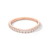 Thumbnail Image 1 of 1/3 CT. T.W. Certified Lab-Created Diamond Contour Anniversary Band in 14K Rose Gold (F/VS2)