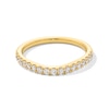 Thumbnail Image 1 of 1/3 CT. T.W. Certified Lab-Created Diamond Contour Anniversary Band in 14K Gold (F/VS2)