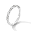 Thumbnail Image 2 of 1/2 CT. T.W. Certified Lab-Created Diamond Anniversary Band in 14K White Gold (I/SI2)