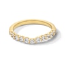 Thumbnail Image 1 of 1/2 CT. T.W. Certified Lab-Created Diamond Contour Anniversary Band in 14K Gold (I/SI2)