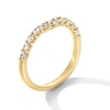 Thumbnail Image 3 of 1/2 CT. T.W. Certified Lab-Created Diamond Contour Anniversary Band in 14K Gold (I/SI2)