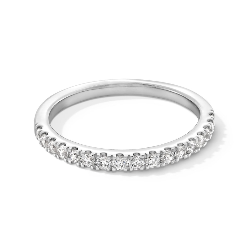 Main Image 1 of 1/3 CT. T.W. Certified Lab-Created Diamond Anniversary Band in 14K White Gold (F/VS2)