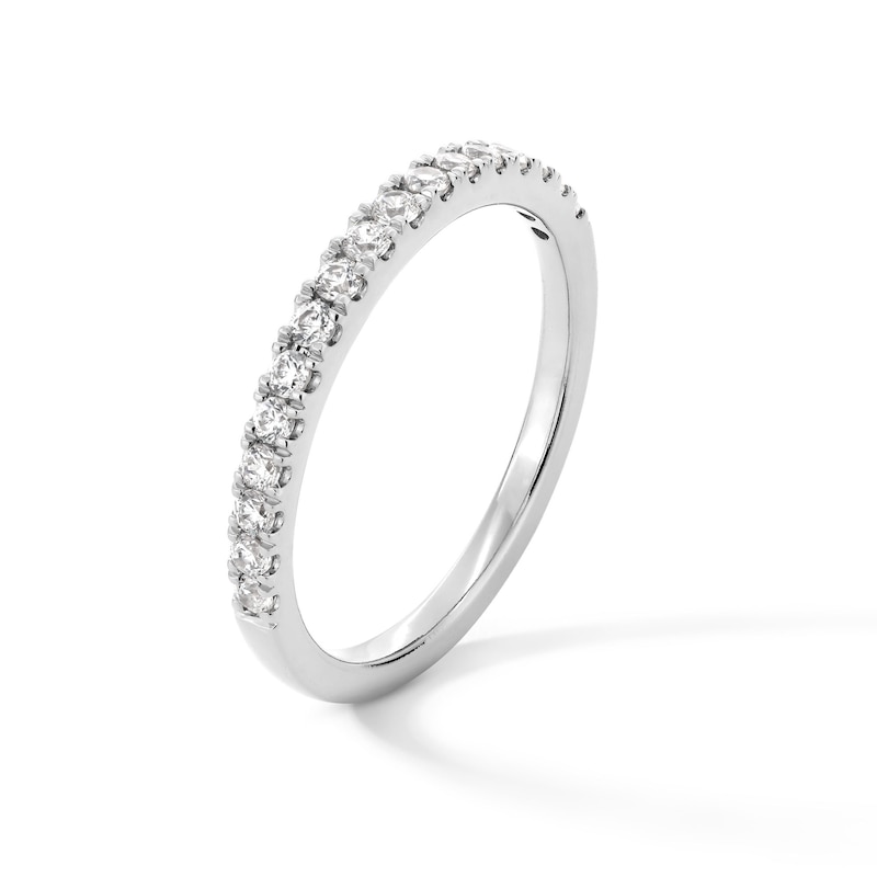 Main Image 2 of 1/3 CT. T.W. Certified Lab-Created Diamond Anniversary Band in 14K White Gold (F/VS2)