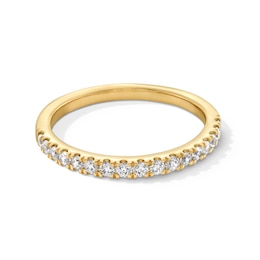 1/3 CT. T.W. Certified Lab-Created Diamond Anniversary Band in 14K Gold (F/VS2)