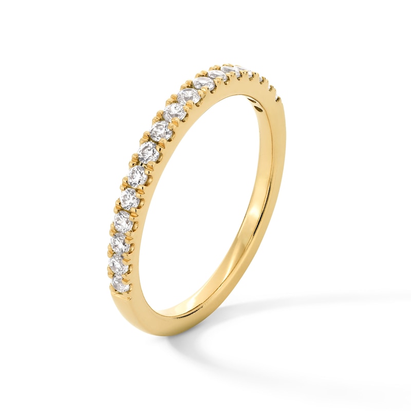 Main Image 3 of 1/3 CT. T.W. Certified Lab-Created Diamond Anniversary Band in 14K Gold (F/VS2)