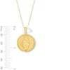 Thumbnail Image 3 of Virgin Mary Miraculous Medal Pendant in 10K Gold